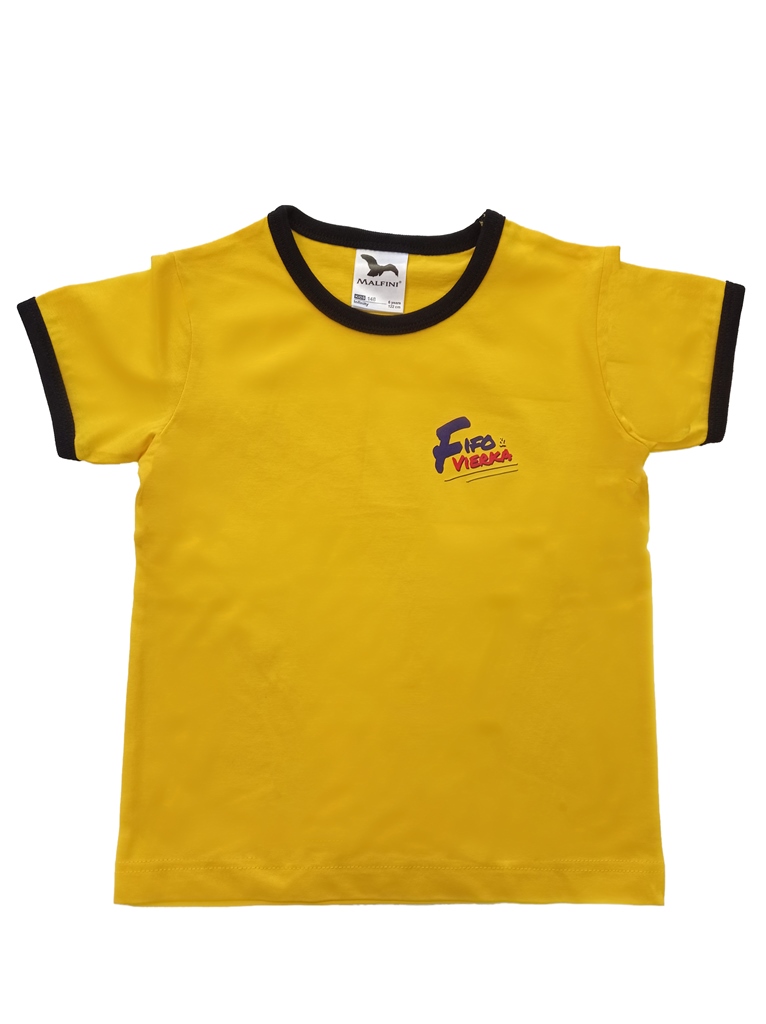 Tričko Fifo a Vierka s logom/žltá