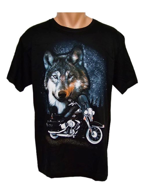 Vlk s motorkou