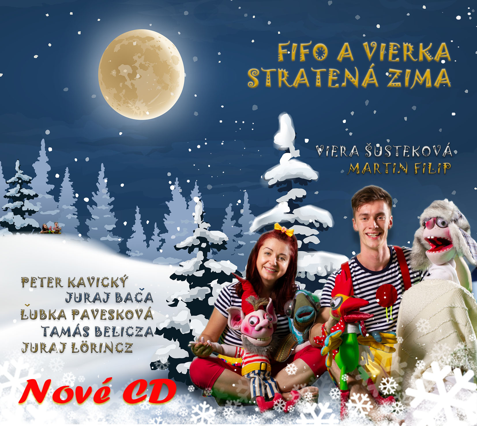 CD Fifo a Vierka - Stratená zima  NOVINKA
