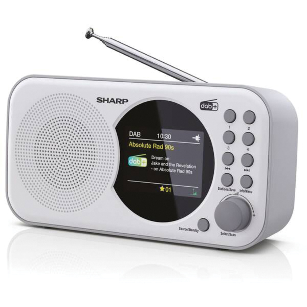 DR-P320(WH) FM/ DAB rádiopríjmač SHARP | BIELA