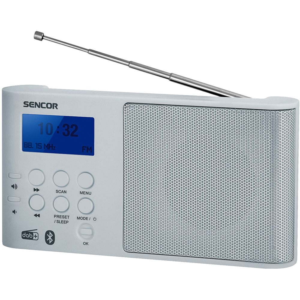 SRD 7100W DAB/FM RADIO SENCOR