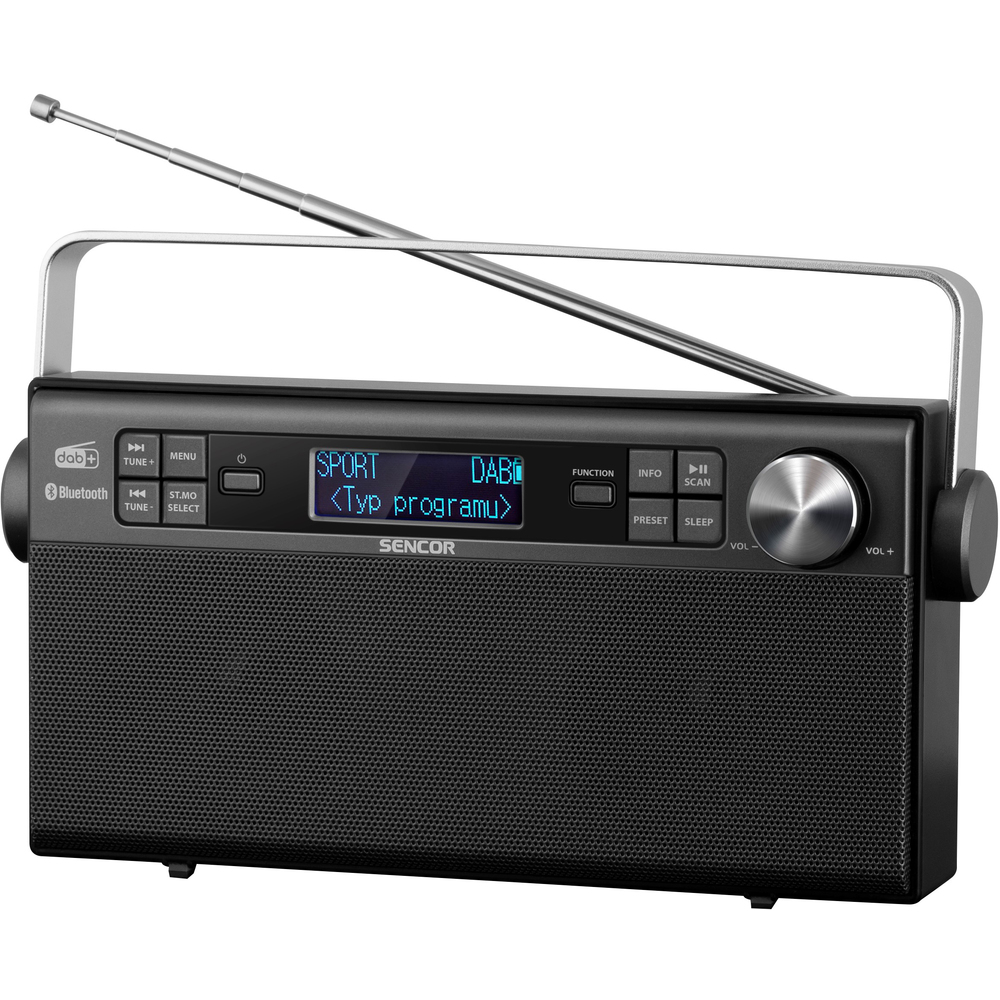 SRD 7800 DAB/FM/BT rádio SENCOR